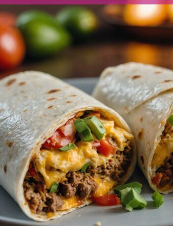 Freezer Breakfast Burritos Recipe
