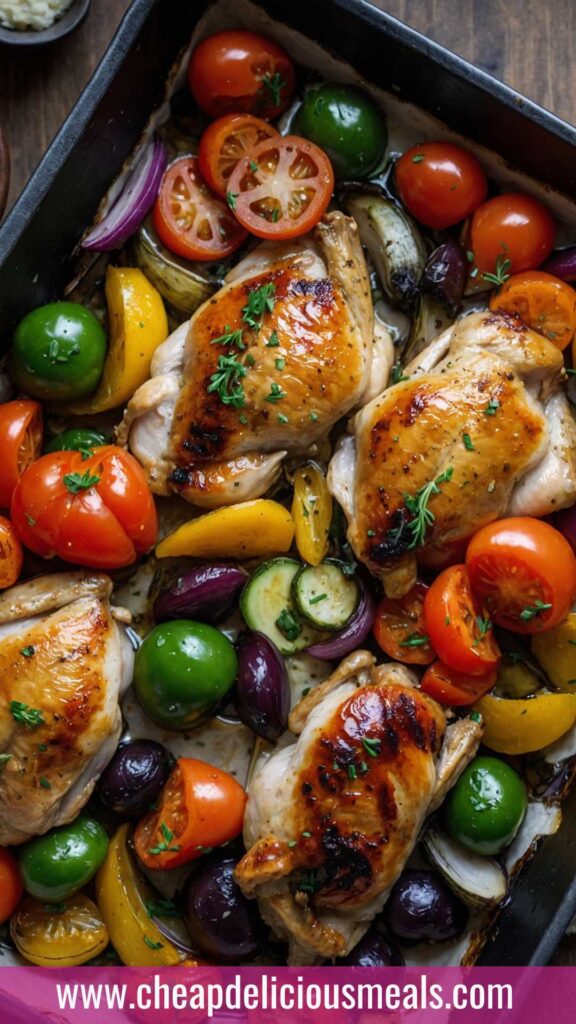 How to make Roasted Chicken and Vegetables