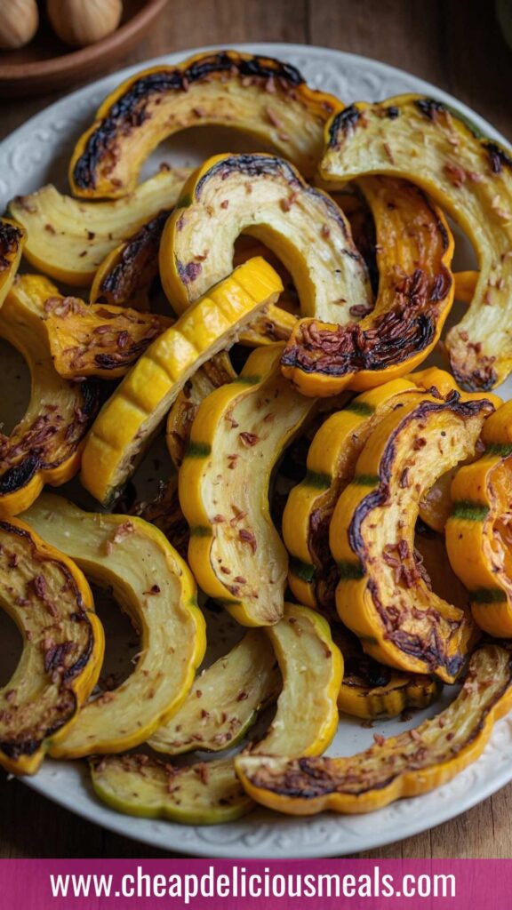 How to make Roasted Delicata Squash