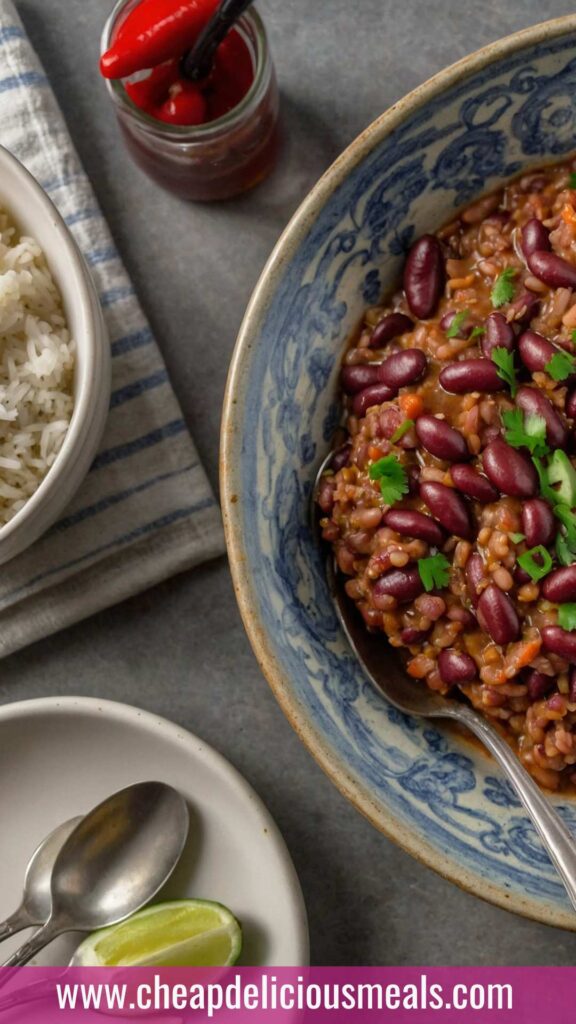 Quickie Red Beans and Rice