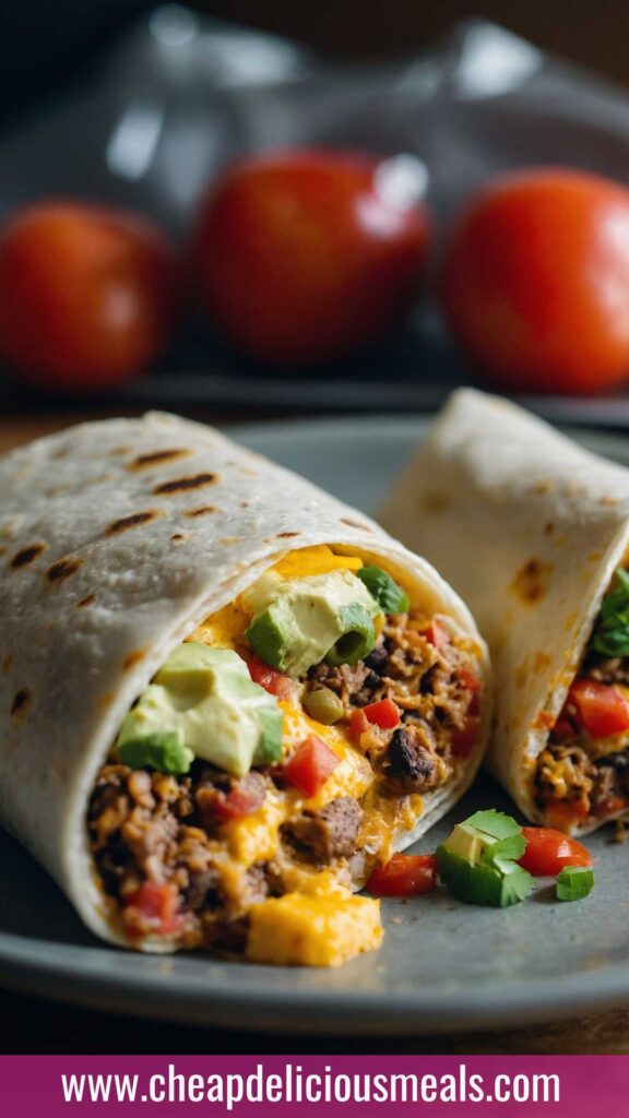 Freezer Breakfast Burritos Freezer Breakfast Burritos