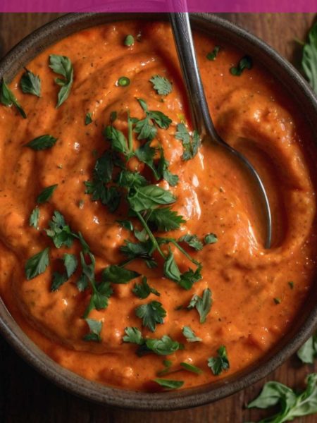 Creamy Roasted Red Pepper Sauce Recipe