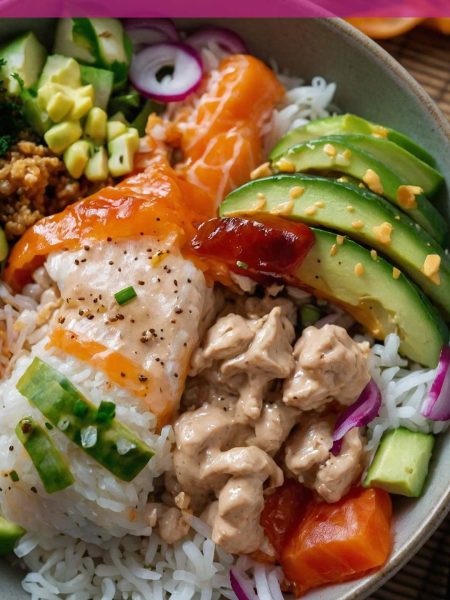 Sushi Bowls with Sriracha Mayo Recipe