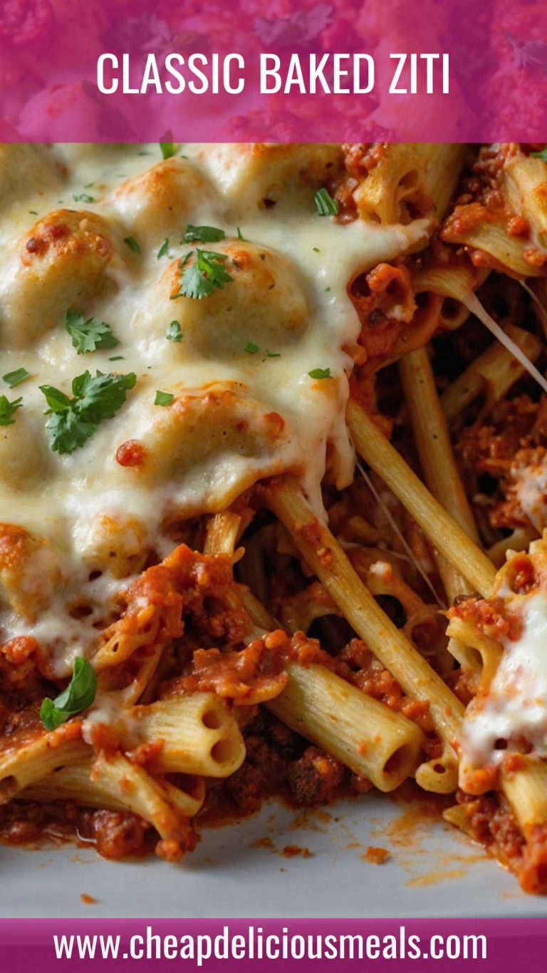 Classic Baked Ziti