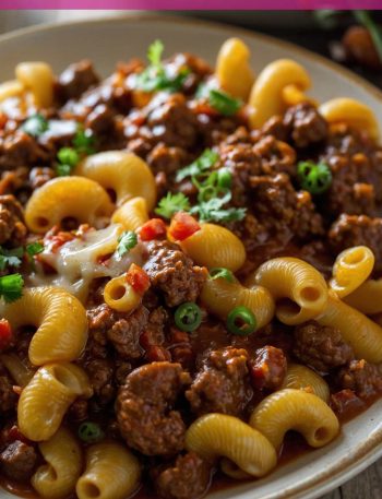 Chili Cheese Beef n Mac