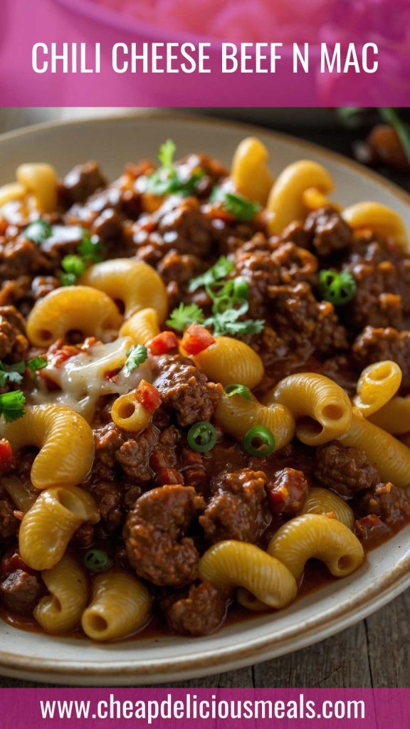 Chili Cheese Beef n Mac