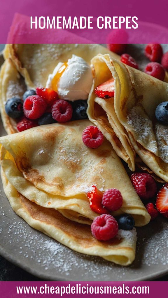 Homemade Crepes