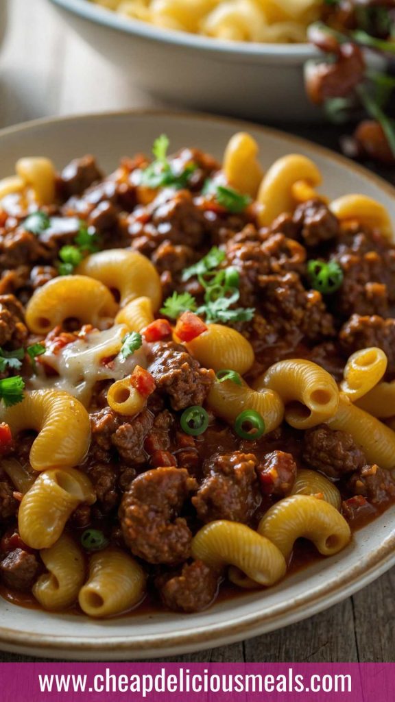 How to make Chili Cheese Beef n Mac