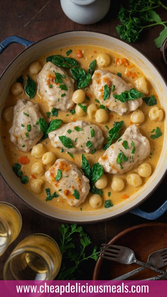 How to make Creamy Chicken and Gnocchi How to make Creamy Chicken and Gnocchi