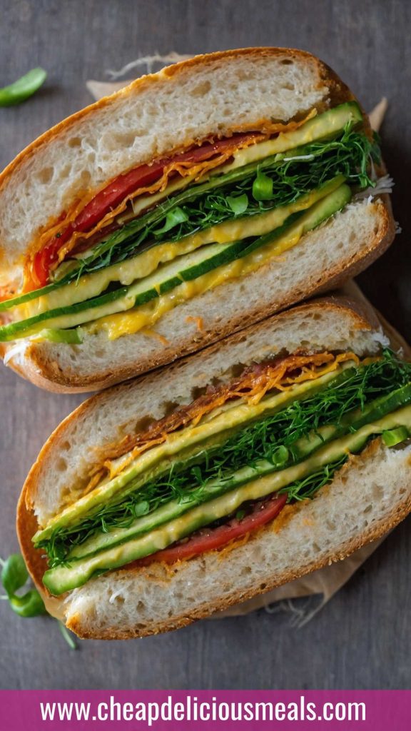 the Ultimate Veggie Sandwich the Ultimate Veggie Sandwich