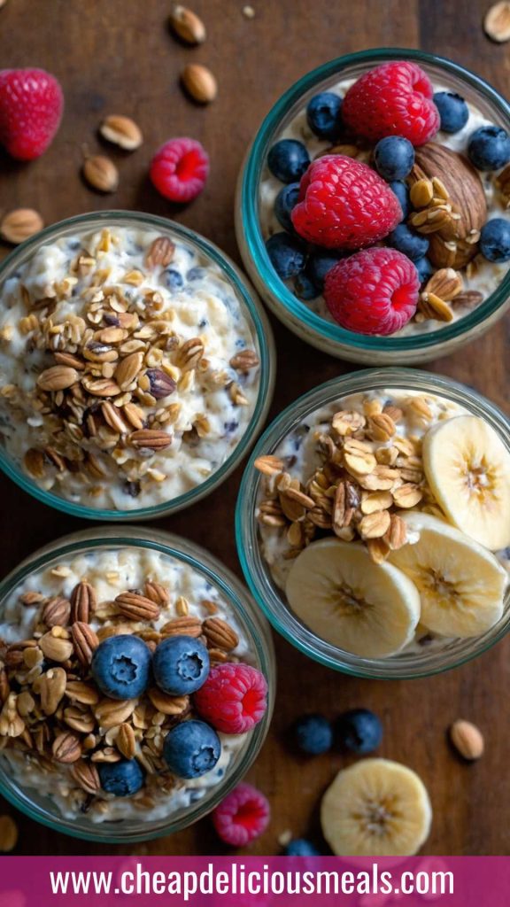 How to make Overnight Oats Base Recipe Plus Variation