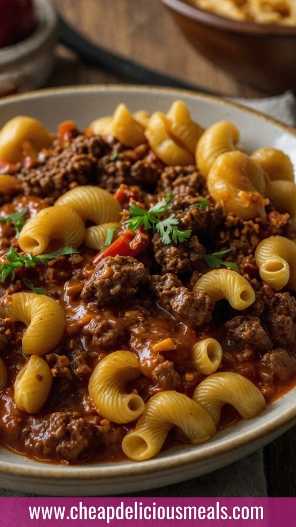 Chili Cheese Beef n Mac Recipe