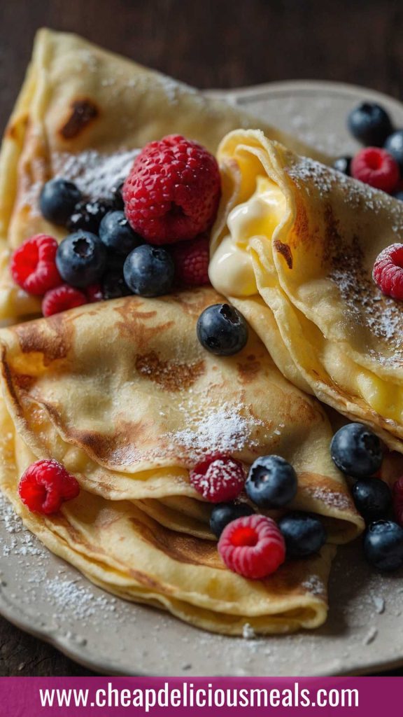 Homemade Crepes Recipe