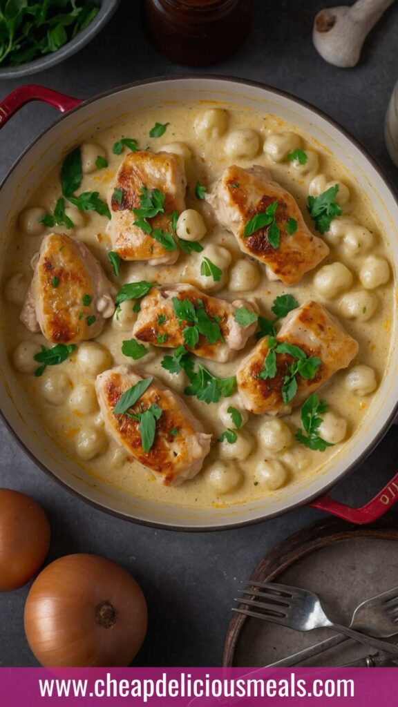 Creamy Chicken and Gnocchi Recipe Creamy Chicken and Gnocchi Recipe