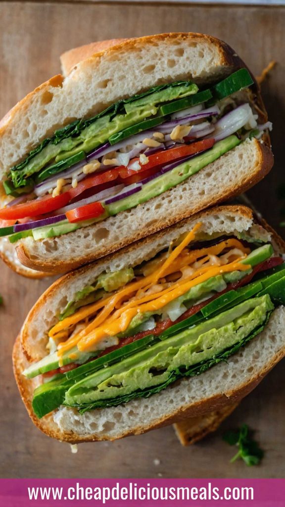 the Ultimate Veggie Sandwich Recipe the Ultimate Veggie Sandwich Recipe