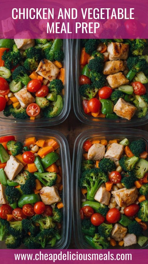 Chicken and Vegetable Meal Prep