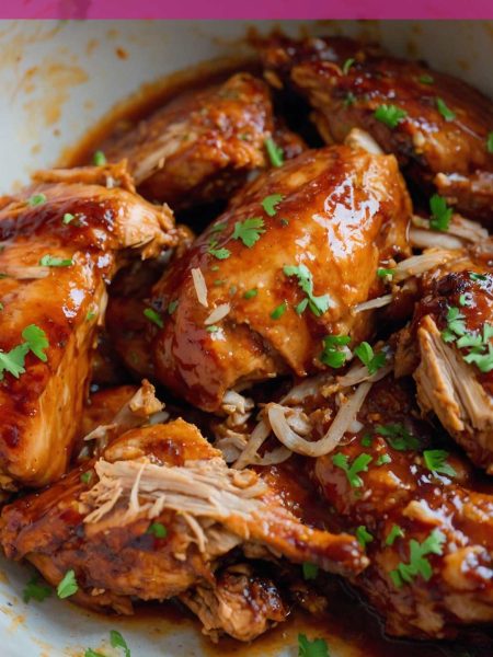 Slow Cooker BBQ Chicken