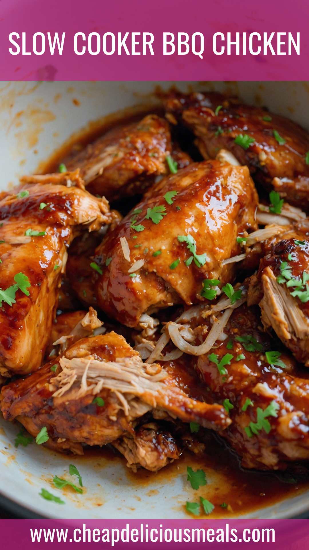 Slow Cooker BBQ Chicken