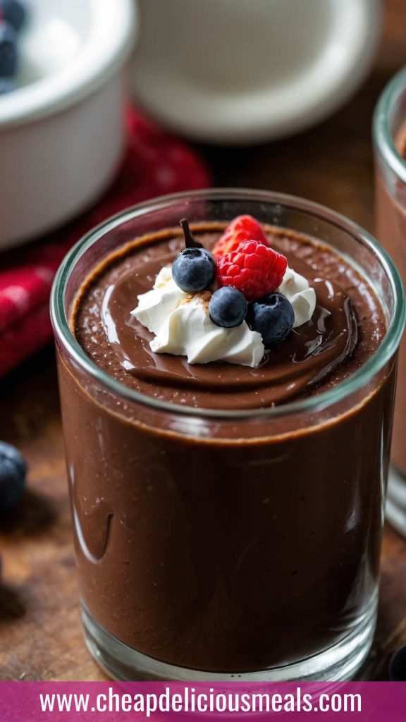 Easy Chocolate Pudding Recipe
