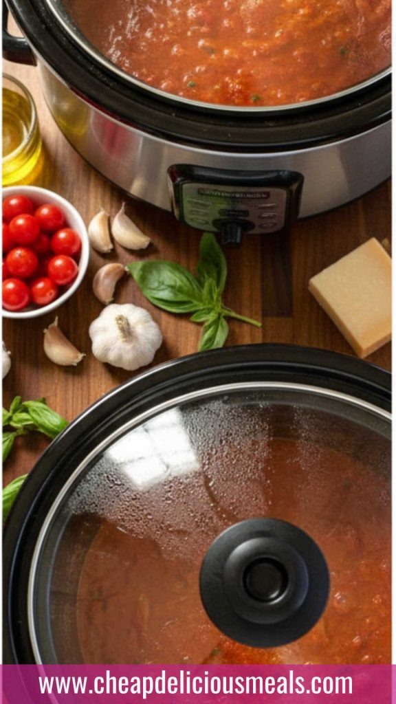 Slow Cooker Marinara Slow Cooker Marinara