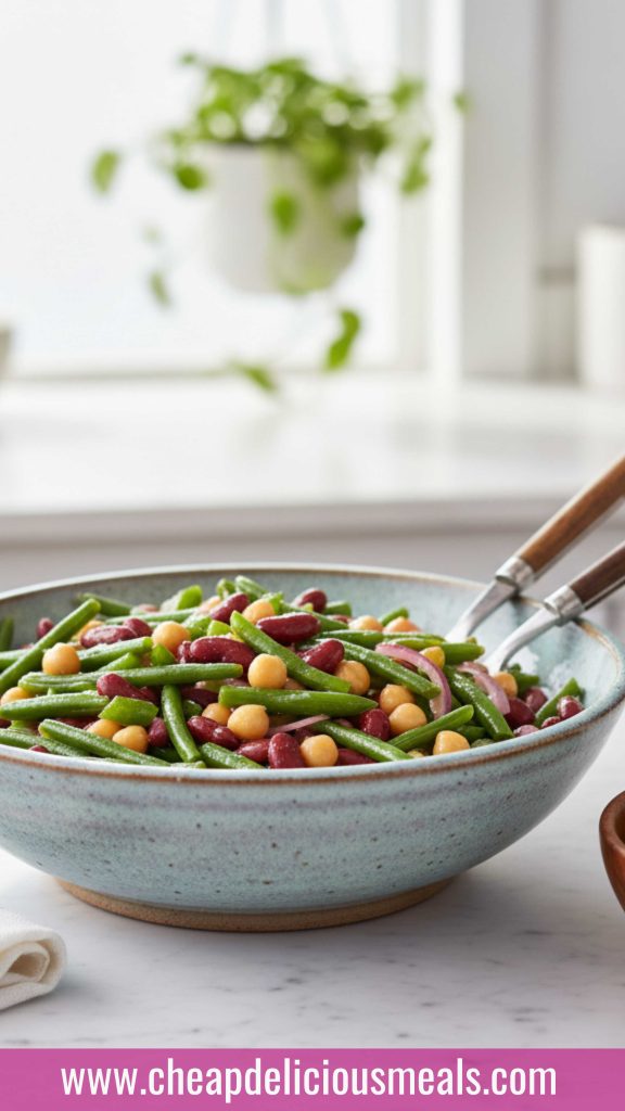 Classic Three Bean Salad Recipe Classic Three Bean Salad Recipe