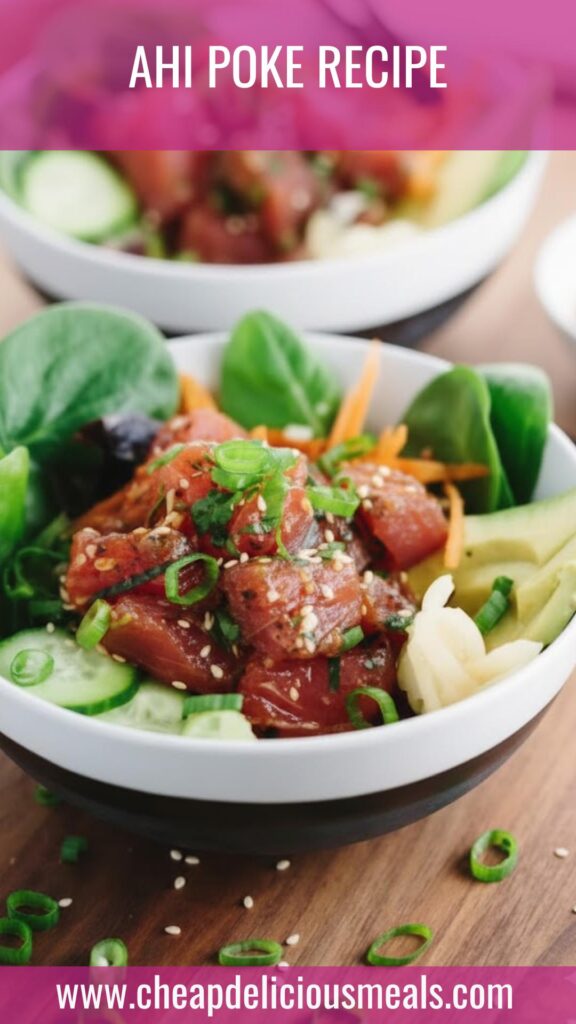 Ahi Poke Recipe
