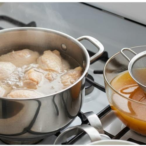 Step 1: Cook the Chicken