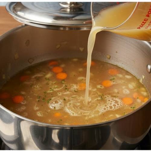 Step 7: Simmer the Soup