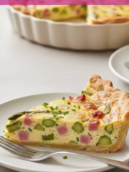 Asparagus Ham Quiche Recipe