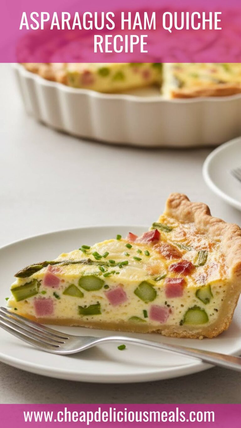 Asparagus Ham Quiche Recipe