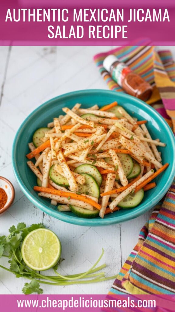 Authentic Mexican Jicama Salad Recipe