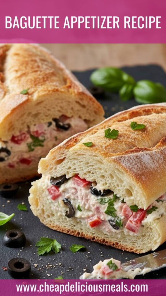 Baguette Appetizer Recipe Baguette Appetizer Recipe