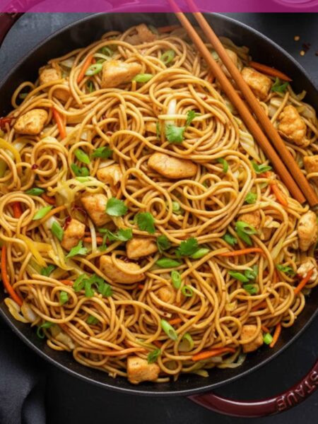 Asian Chicken Chow Mein Recipe