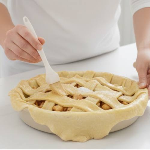 Step 7: Brush with Egg Wash