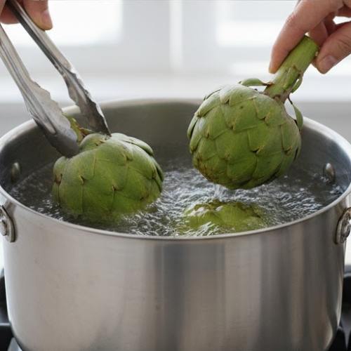 Step 2: Get the Artichokes Ready