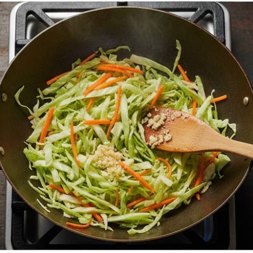 Step 4: Cook the Veggies