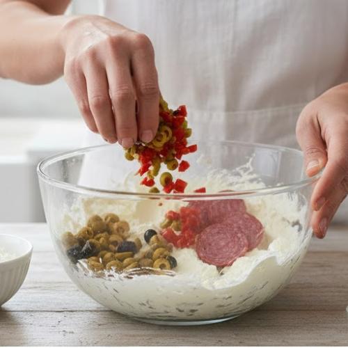 Step 3: Combine the Filling Ingredients Step 3: Combine the Filling Ingredients