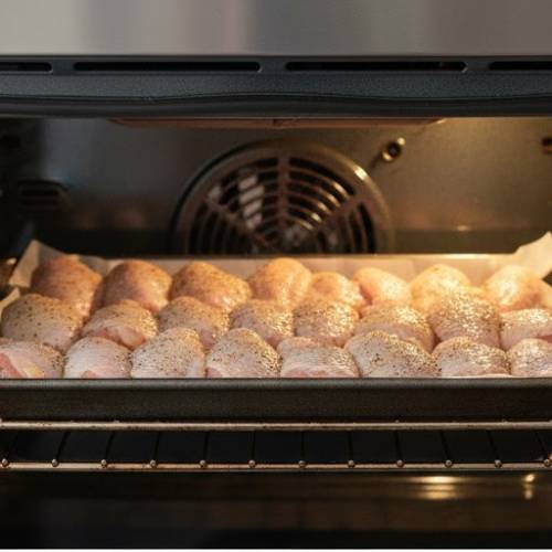 Step 5: Bake the Wings Step 5: Bake the Wings