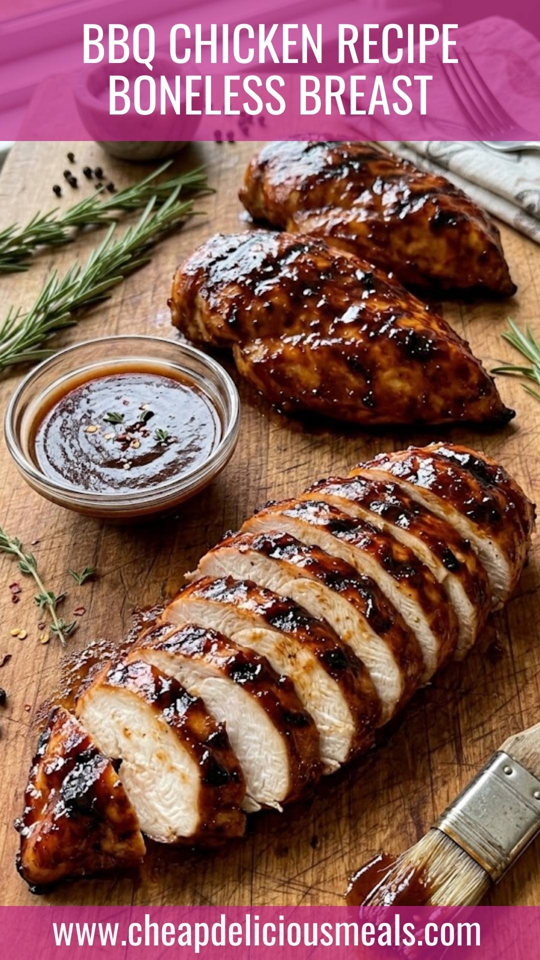 BBQ Chicken Recipe Boneless Breast