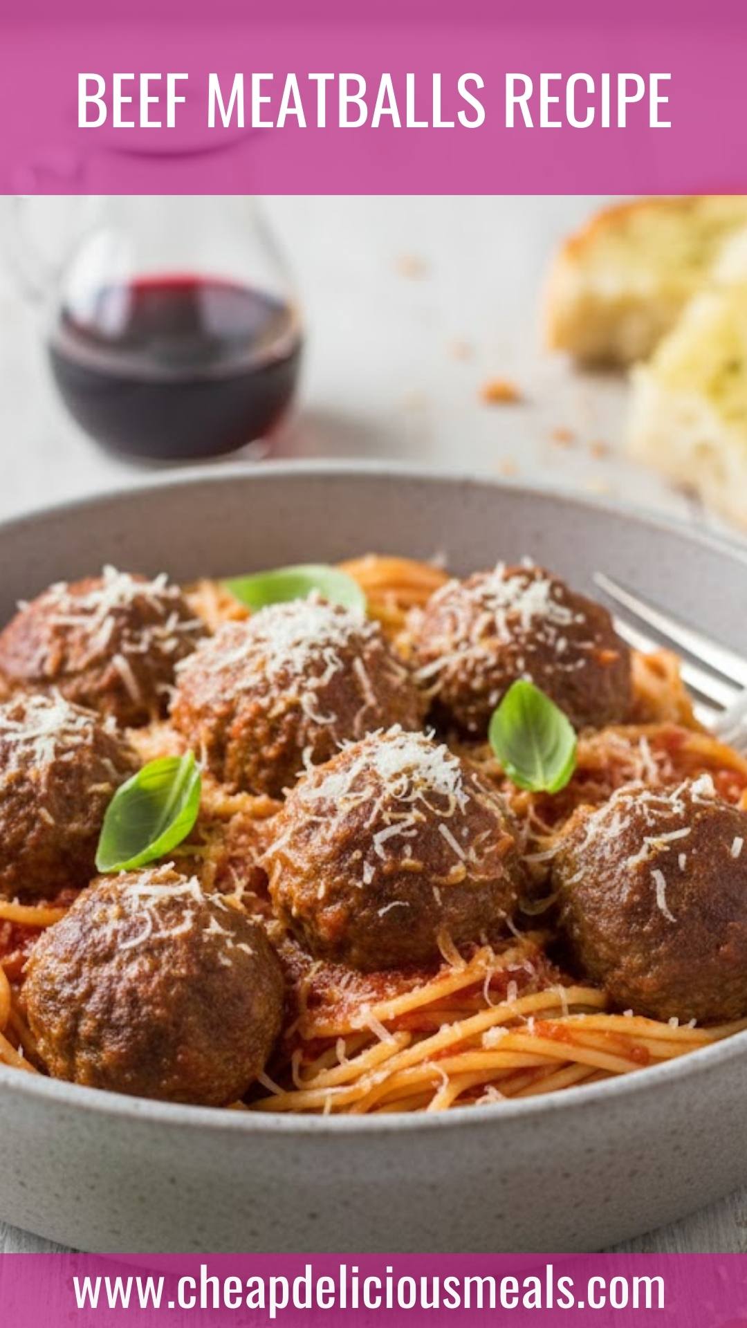 Beef Meatballs Recipe
