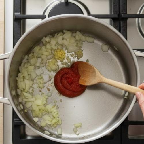 Step 1: Make the Tomato Sauce