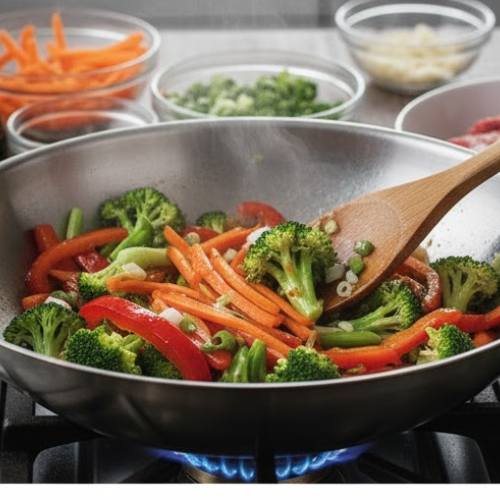 Step 4: Mix in the Vegetables