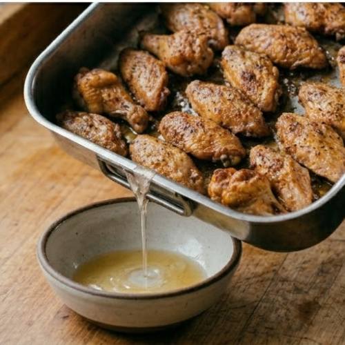 Step 6: Remove and Drain the Fat