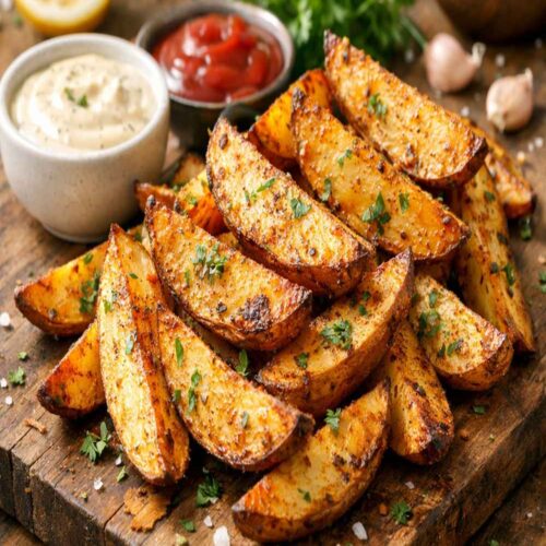 Air Fryer Potato Wedges Recipe
