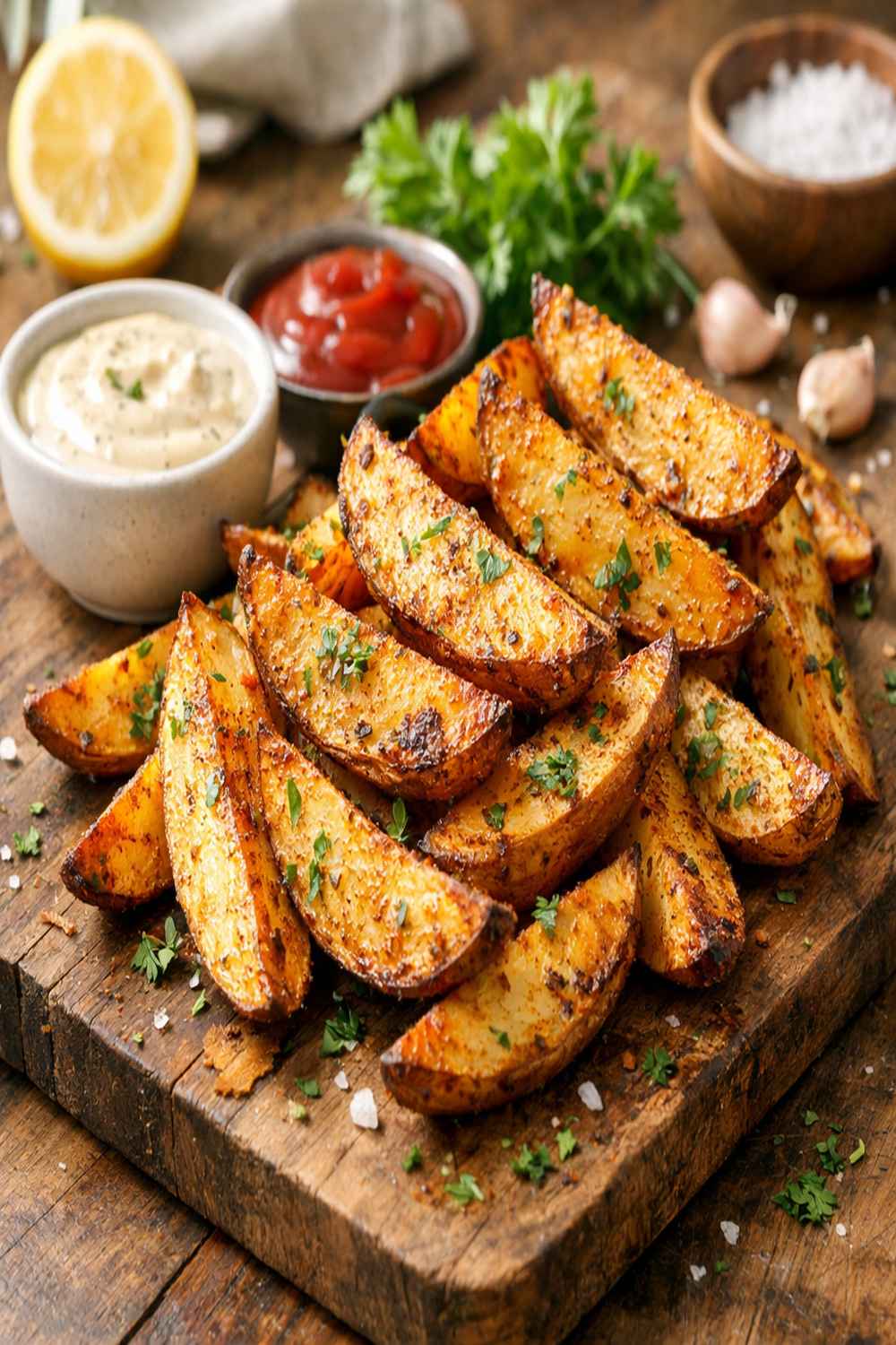 Air Fryer Potato Wedges Recipe