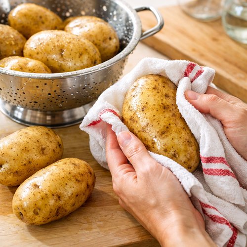 Step 1: Prepare and Cut Your Potatoes