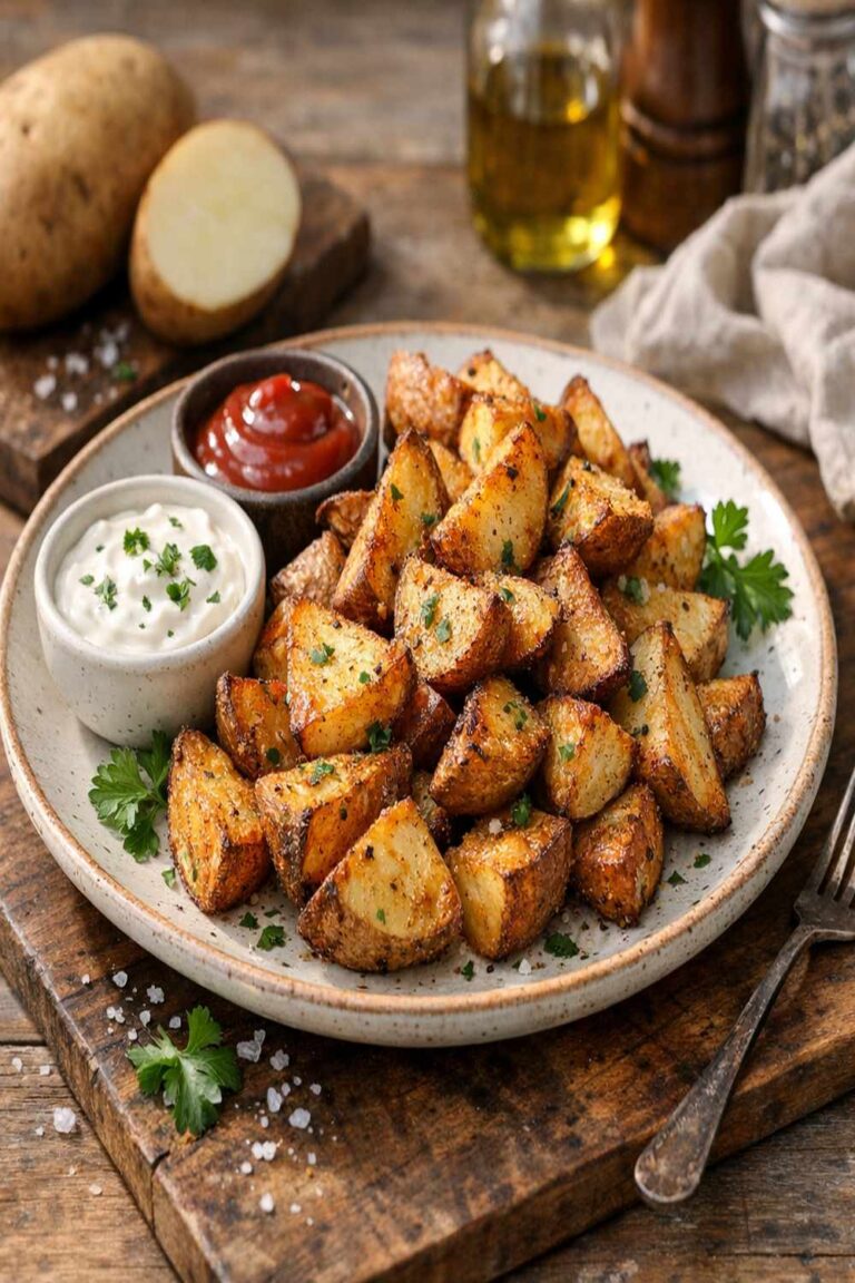Air Fryer Russet Potatoes Recipe