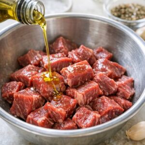 Air Fryer Steak Bites Recipe step 3