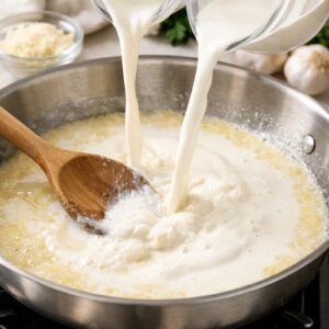 Alfredo Ravioli Recipe step 3