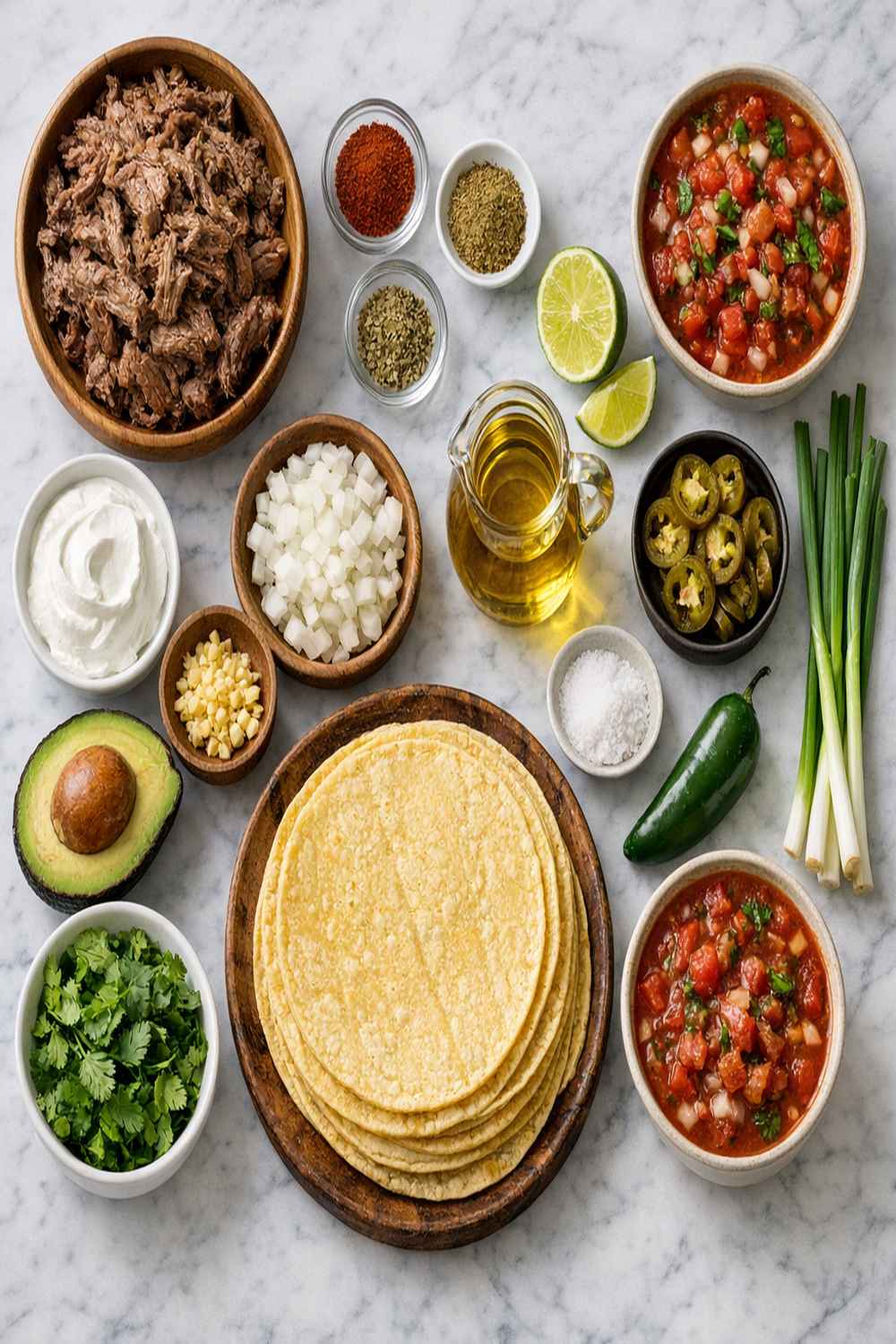 Authentic Beef Taquitos Recipe ingredients